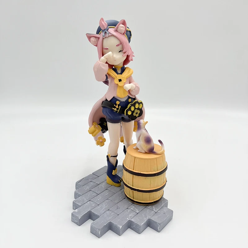 

17cm Genshin Impact Diona Katzlein Anime Figure Genshin Impact Paimon/Klee Action Figure Diona Katzlein Figurine Model Doll Toys