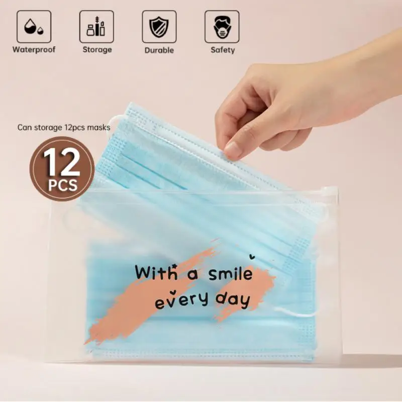 

Mask Storage Bag Portable Anti Dust Facemask Holder Face Masks Storage Case Save Keeper Boxes Travel Organizer Dustproof Bags