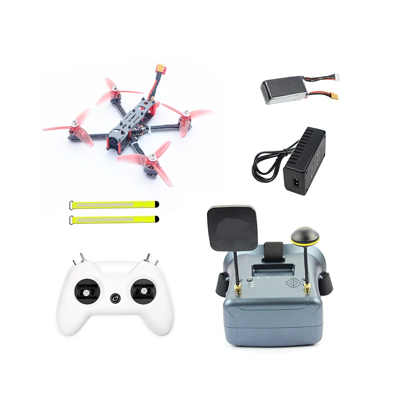 

DIY F4 X1 4-дюймовый RTF 1507 2700KV бесщеточный двигатель 1200TVL 1,8 мм камера со LS-008D 5,8G 40CH FPV очки бирдио 2 SE Радиоуправляемый Дрон