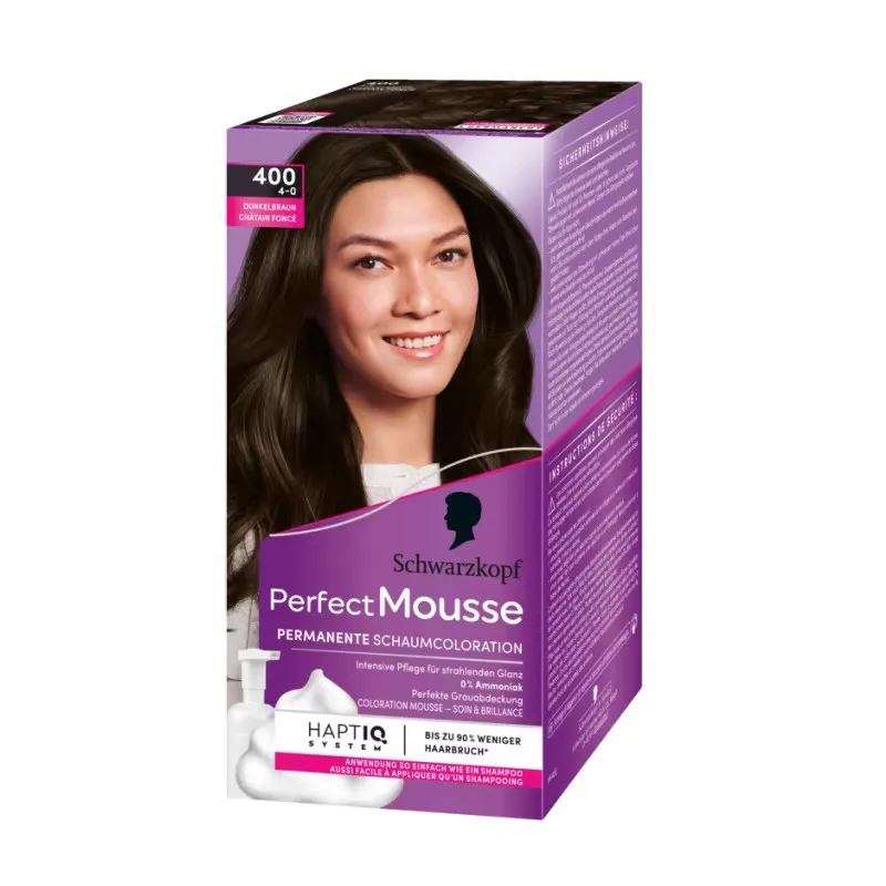 Фото Немецкая краска для волос Schwarzkopf Bubble, без аммиака, оттенки черного чая и натурального черного, бережно воздействует на кожу головы и эффективно закрашивает седину. №5