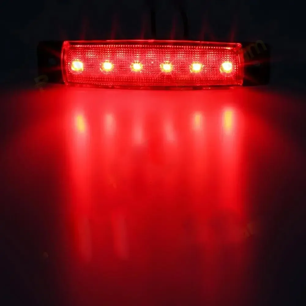 

Автомобильные внешние фонари LED 12 В/24 В 6 SMD LED Автомобили Автобус Грузовик Грузовик Боковой габаритный индикатор Низкий прицеп Задний сигнальный фонарь