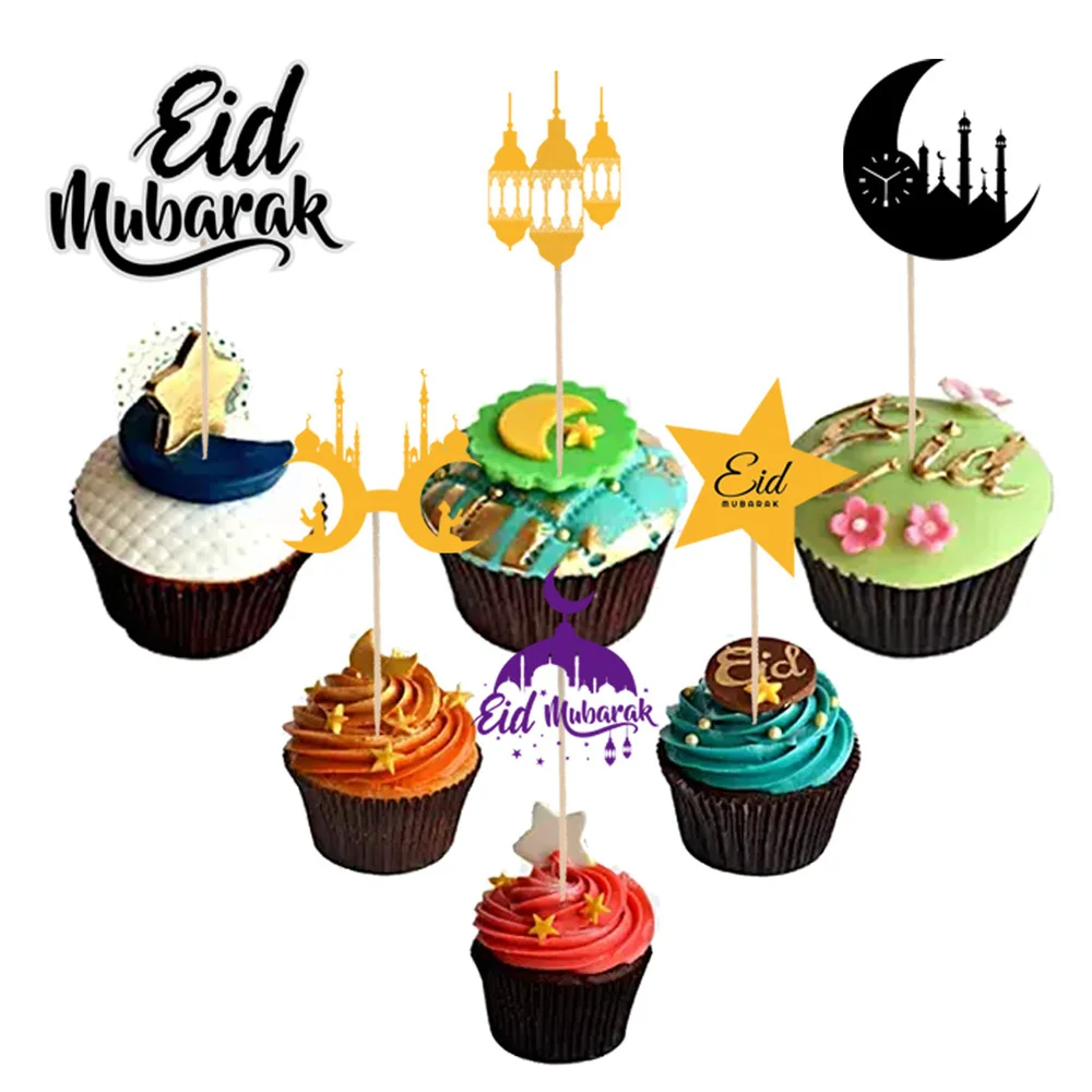 

Cake Cards Stars Moon Baking Flags Paper Various Patterns Halloween Activities Children's Birthday Decoration Cake Supplies