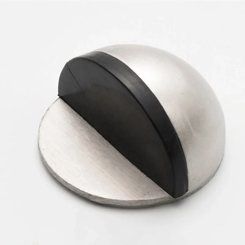 

Дверной стопор без перфорации, предотвращающий столкновение, бытовой резиновый ограничитель для стеклянной двери для ванной комнаты, дверной стопор, новый верх без отверстий в виде черепахи