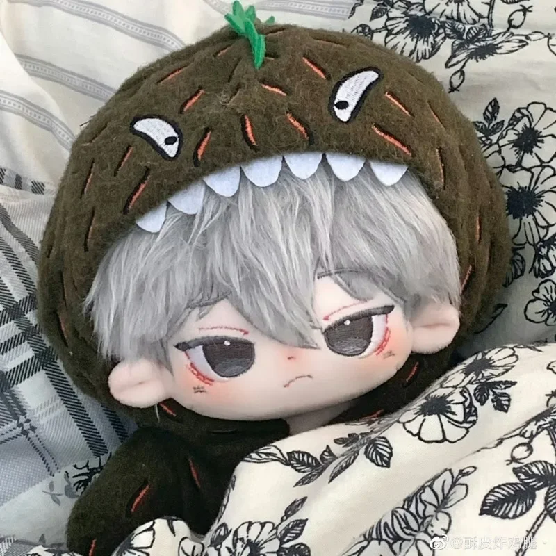 Хлопковая кукла без атрибутов 20 см кроличьи волосы с фиксированными ушками