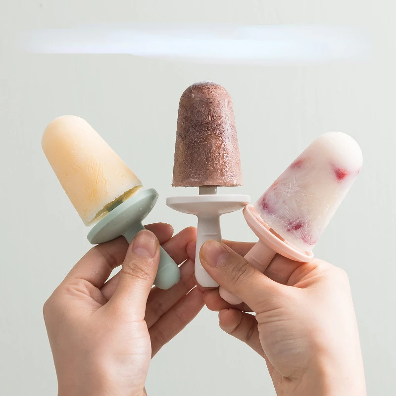 

Summer Ice Cream Tools Homemade Ice Cream Tools Home Popsicle Making Box Food Grade Soft Silicone Ice Cream Mold Popsicle Box