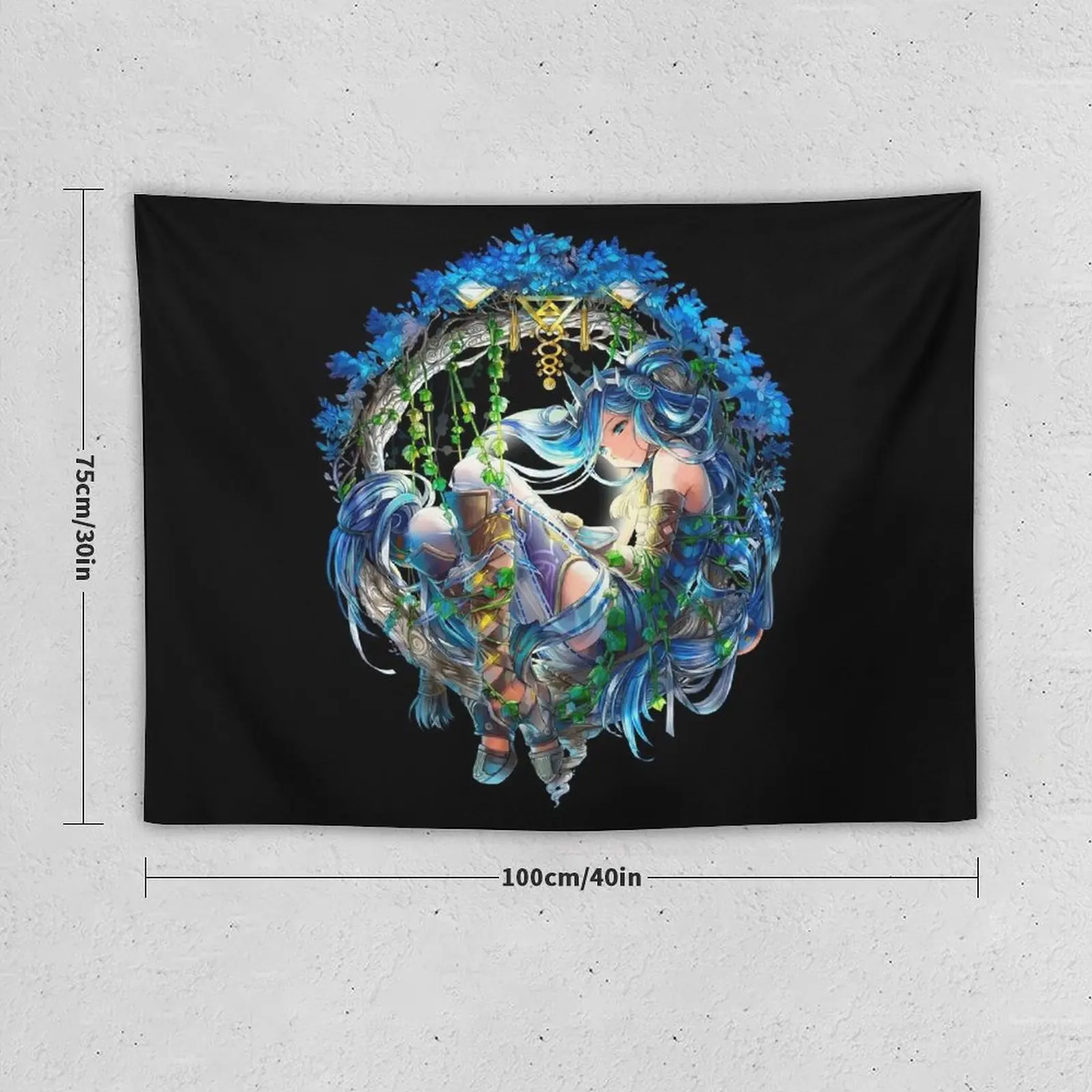 Ys VIII: Lacrimosa of Dana - Официальный персонаж Splash Art Гобелен Украшение для спальни На
