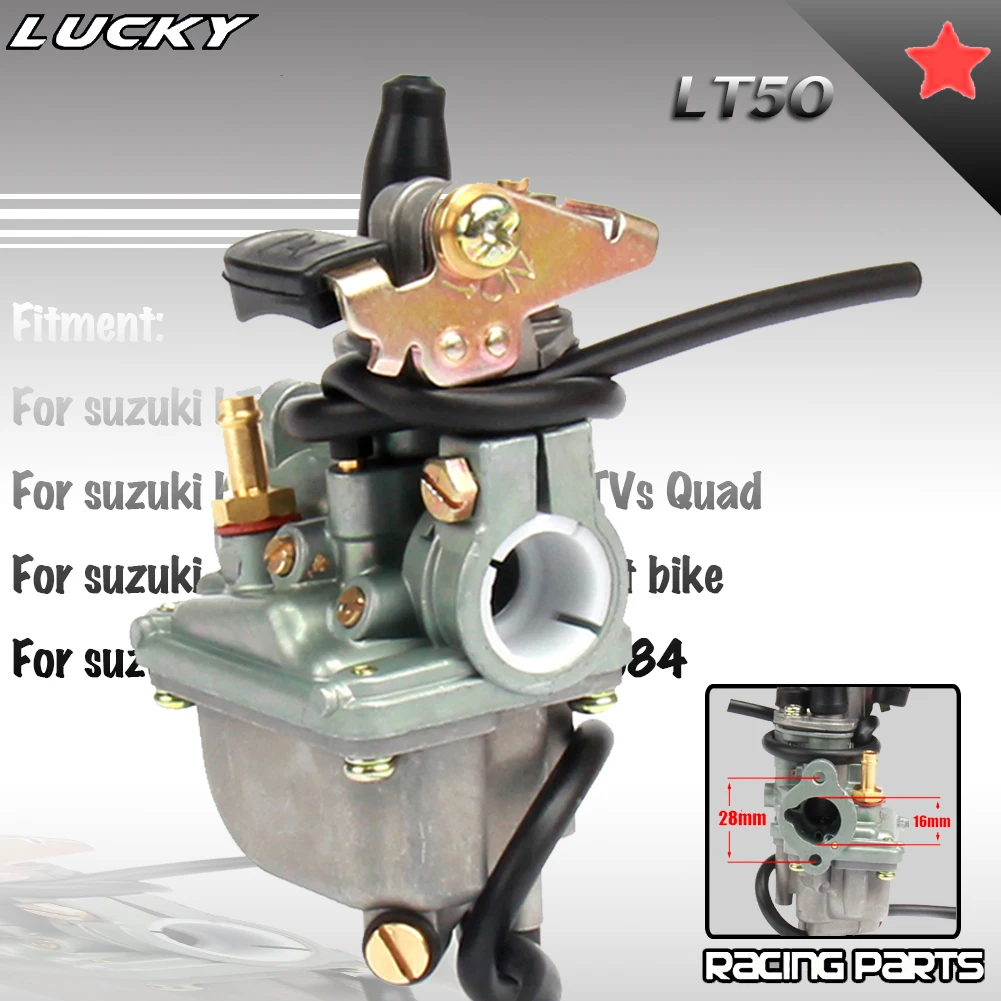 

Карбюратор для Suzuki LT50 LT 50 JR50 LTA50 LT-A50 Quadrunner Carb 1984-1987 Высокое качество Бесплатная доставка