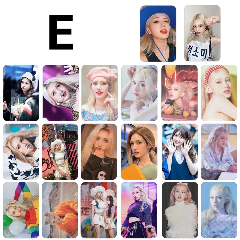 50 шт./компл. Kpop Красные вельветовые стикеры Высокое качество HD Photo Aespa Sticker для