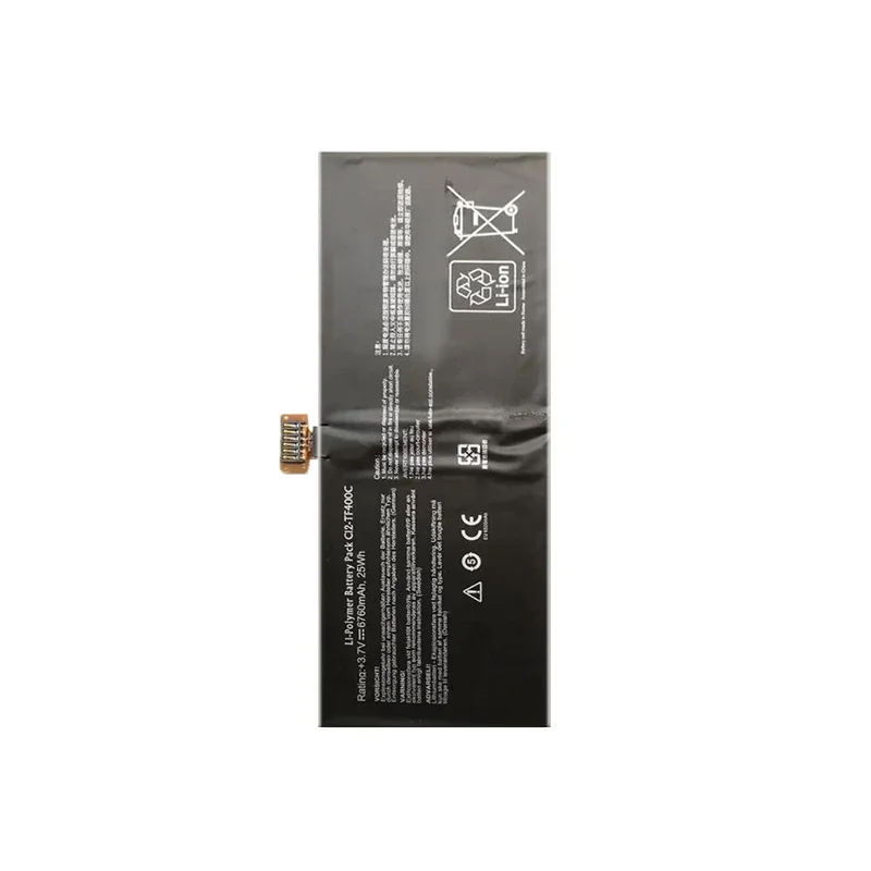 Аккумулятор 6760 мАч C12-TF400C для ASUS VivoTab Smart ME400C 1ICP4/83/103-2 TF400C