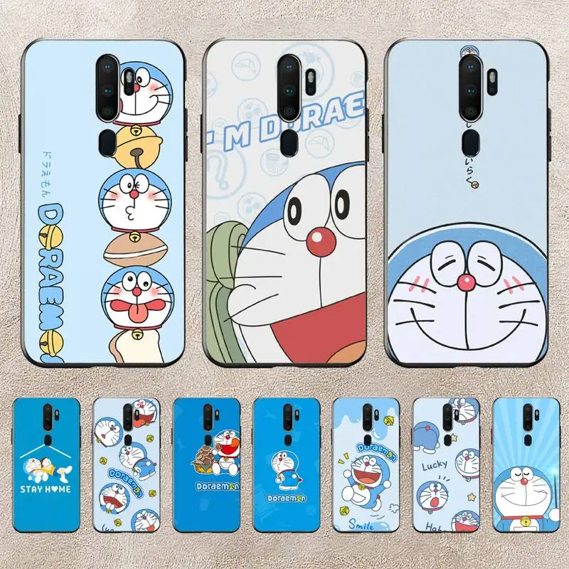 

Cartoon Doraemon Phone Case For Redmi 9A 8A 6A Note 9 8 10 11S 8T Pro Max 9 K20 K30 K40 Pro PocoF3 Note11 5G Case