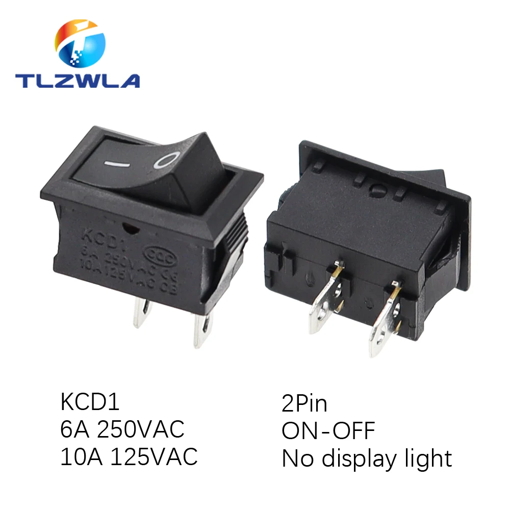 

Переключатель KCD1 15*21 мм 10 шт TLZWLA