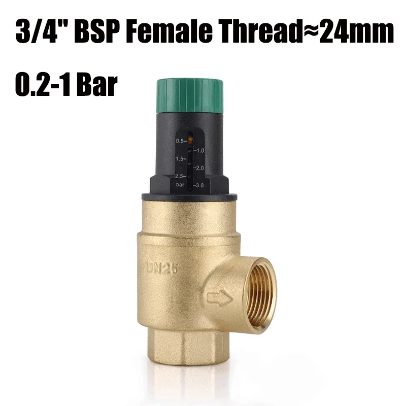 

Латунный предохранительный клапан BSP 3/4", 1", 1,2"