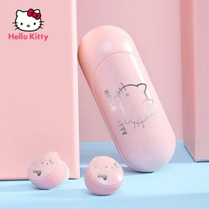 HelloKitty Bluetooth Headset Wireless Cartoon Girl Heart Lady Student Sports Invisible Music Headset