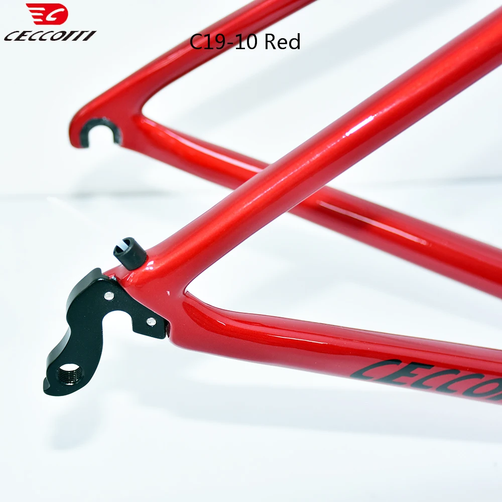 Карбоновая рама шоссейного велосипеда набор рамок ободного тормоза подходит для