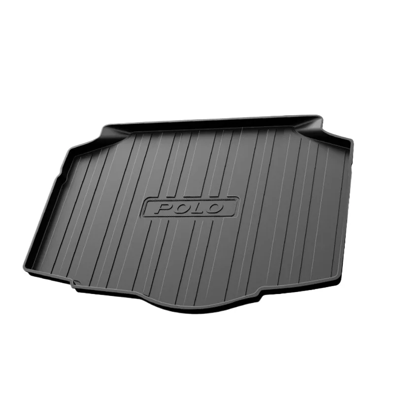 Автомобильный задний багажник грузовой вкладыш лоток коврик в ковер для Volkswagen POLO