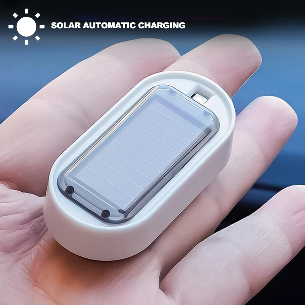 Поддельный Автомобильный Фонарь безопасности на солнечной батарее муляж