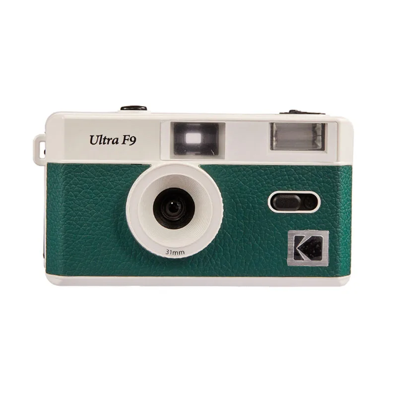 

The New Kodak Retro Ultra F9 35mm Reusable Film Camera Yellow/late Night Green Suitable For Birthday Gifts For Men And Women