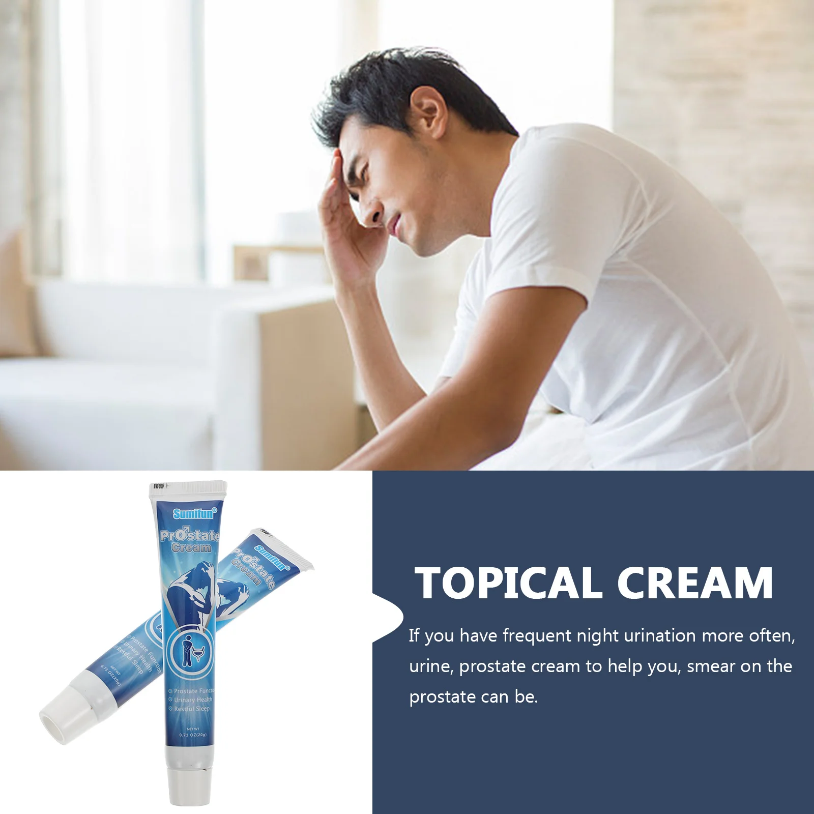 В комплекте мазь для мочи Qianliekang Urgency Product Man поддерживает функцию простаты