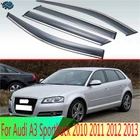 Для Audi A3 Sportback 2010 2011 2012 2013 Автомобильные Боковые окна ветровые дефлекторы ветровое стекло тонированные солнцезащитные козырьки аксессуары 4 шт