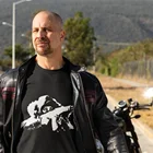 Мужская футболка с принтом Escape of tarov, милая 100 хлопковая футболка с коротким рукавом, базовая футболка