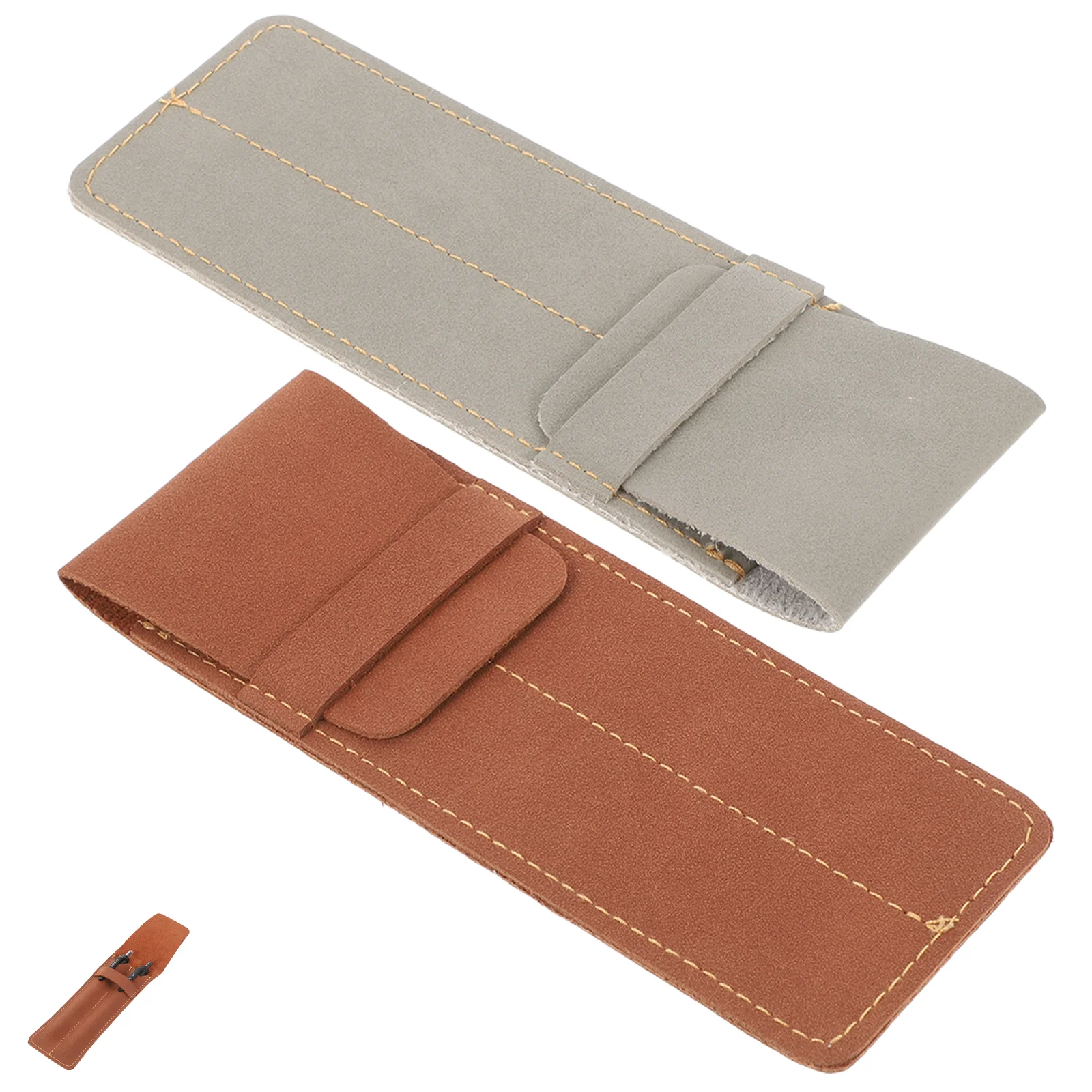 

2 Pcs Pen Case Protective Pouch Gift Bag Holder Sleeve Bags Child Pens Kids