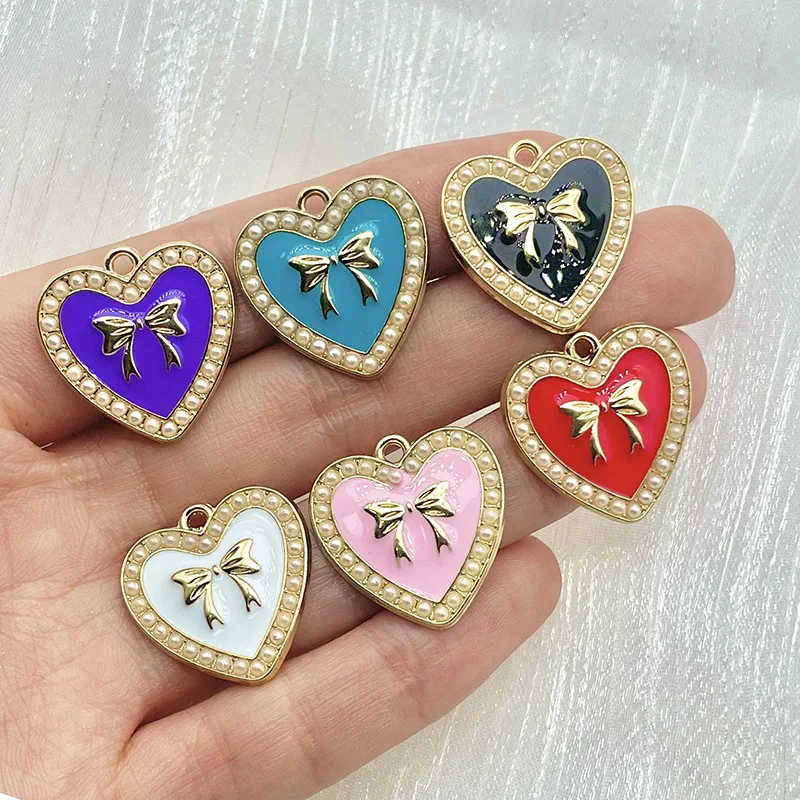 

10 шт., подвески из сплава с эмалью