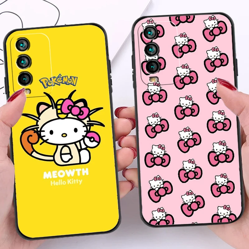 

Hello Kitty Pokémon Phone Cases For Xiaomi Redmi 9AT 9 9T 9A 9C Redmi Note 9 9 Pro 9S 9 Pro 5G Coque Funda Soft TPU Back Cover