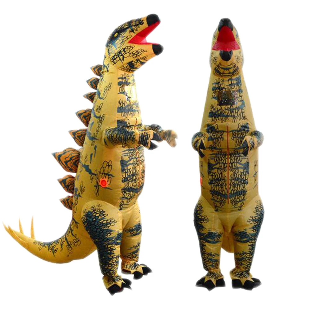 

Надувной костюм для взрослых, костюмы с динозавром стегозавром, костюмы на Хэллоуин, костюмы для косплея для мужчин, женщин, мальчиков и девочек