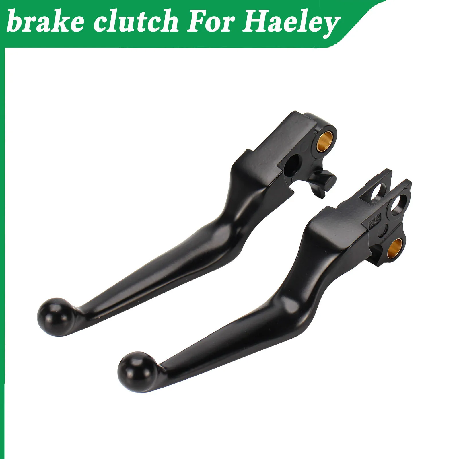Фото 1 пара черных рычагов тормозной муфты для Harley Touring Road King Street Glide Softail Sportster Fat Bob Dyna Low Rider, руль №1