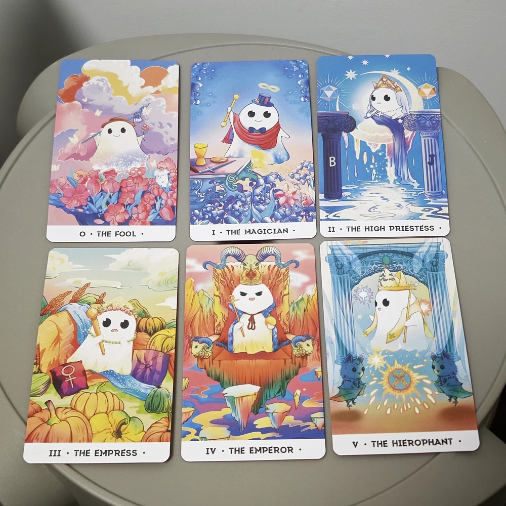Таро Форхидея Долина с героями мультфильмов для духовных наведения и призраков