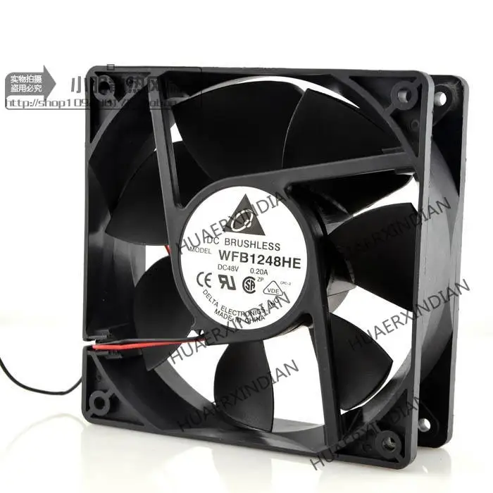 Новинка 12038 48 В 0.20A WFB1248HE 12 см комплект для сборки охлаждающего вентилятора Новинка 12038 48 В 0.20A WFB1248HE 12 см комплект для сборки охлаждающего вентилятора