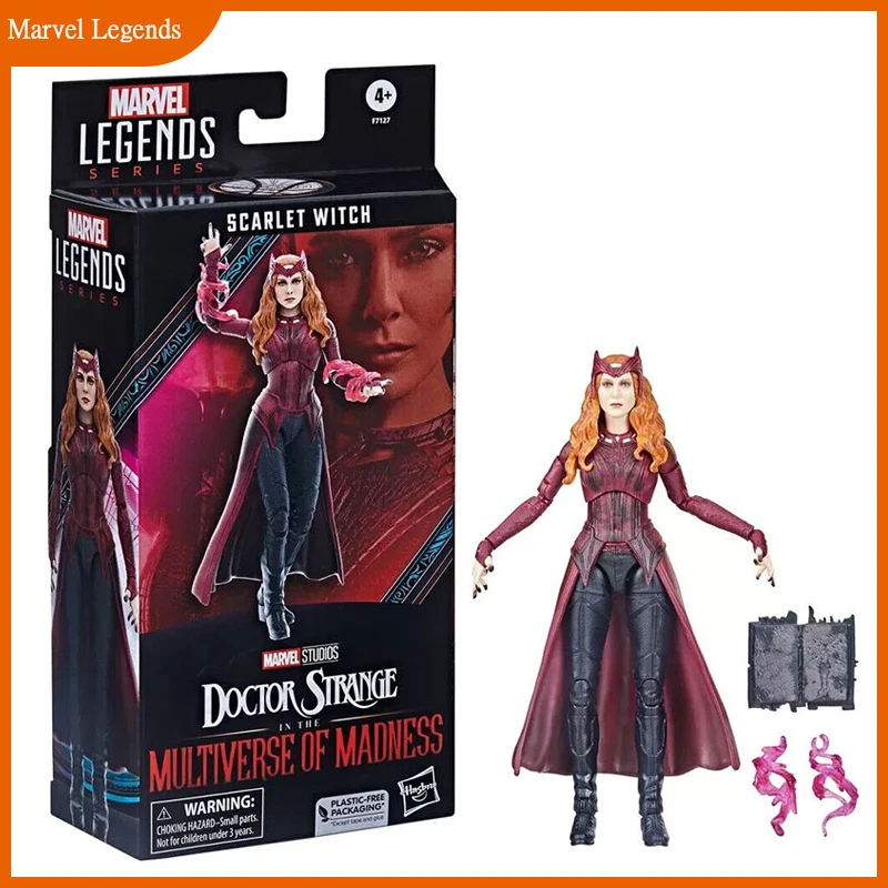 

Original Marvel Legends Scarlet Witch Doctor Strange The Multiverse Of Madness Action Figure Model Toy 6 Inch Kids Birthday Gift
