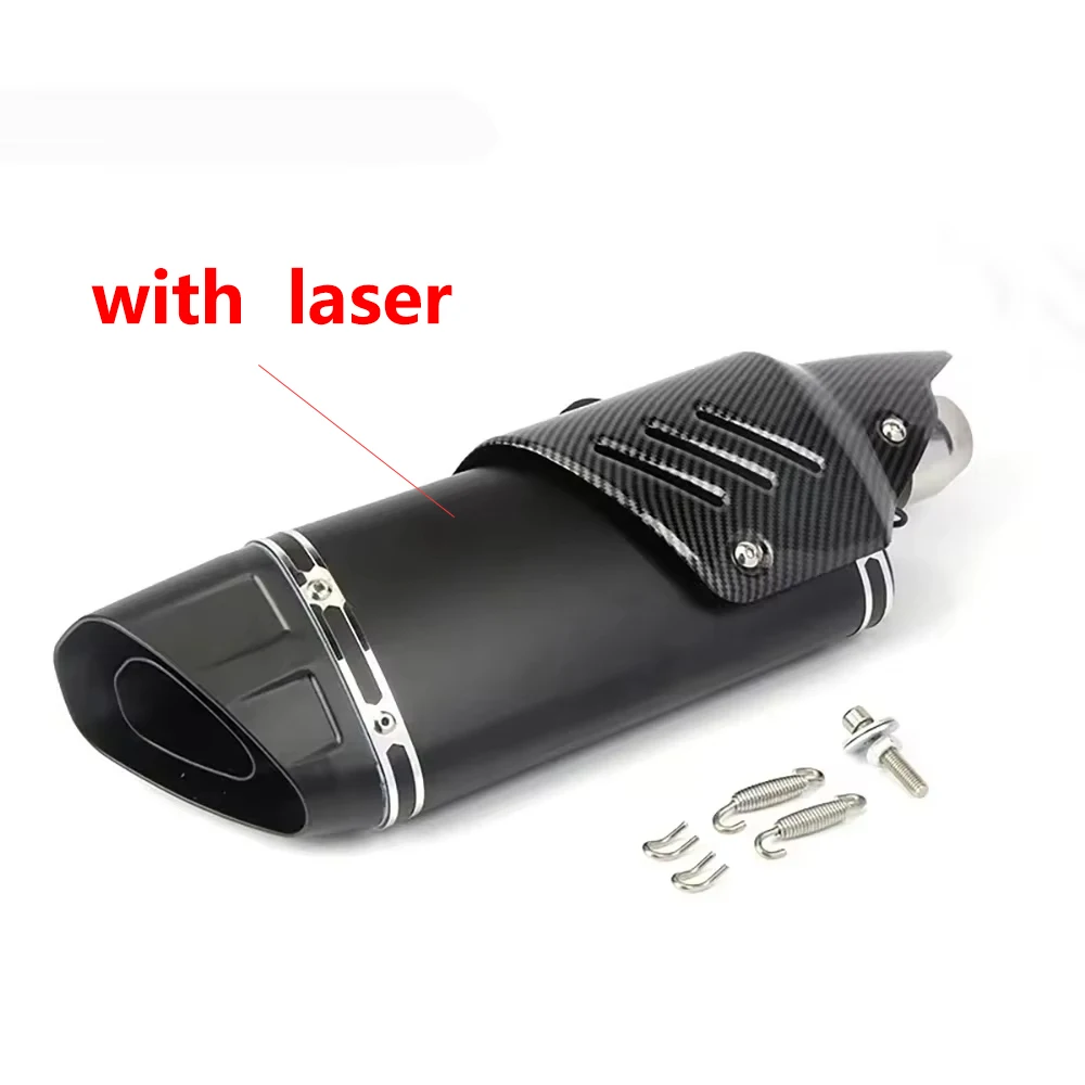 

51 мм универсальный Escape Moto Motorcross выхлопная труба мотоцикла глушитель велосипед для R3 R6 mt07 CBR650F CBR300 Z900 Z800