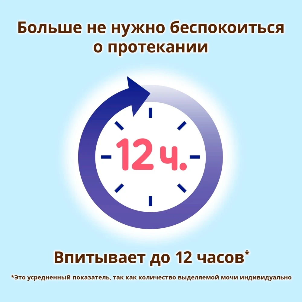 Подгузники-трусики MOONY для мальчиков Размер: XL (12-22 кг) 38 шт. |