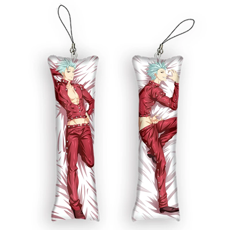 Брелок для ключей Семь смертных грехов брелок из аниме Мерлин бан дакимакура