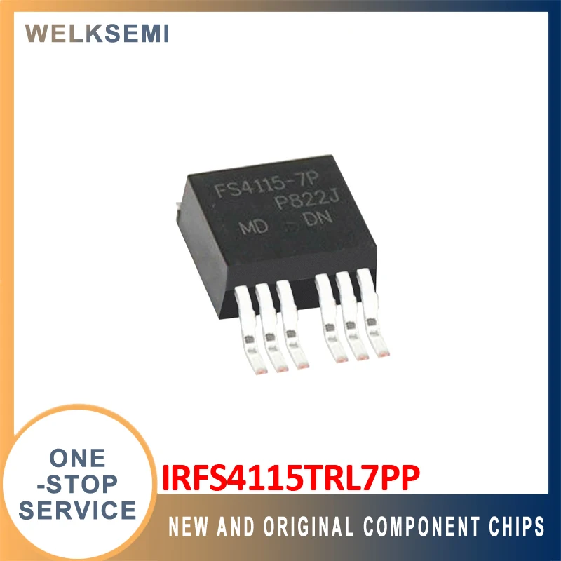 

Транзистор с полевым эффектом IRFS4115TRL7PP D2PAK (MOSFET), абсолютно новый оригинальный Оригинальный стандартный заказ