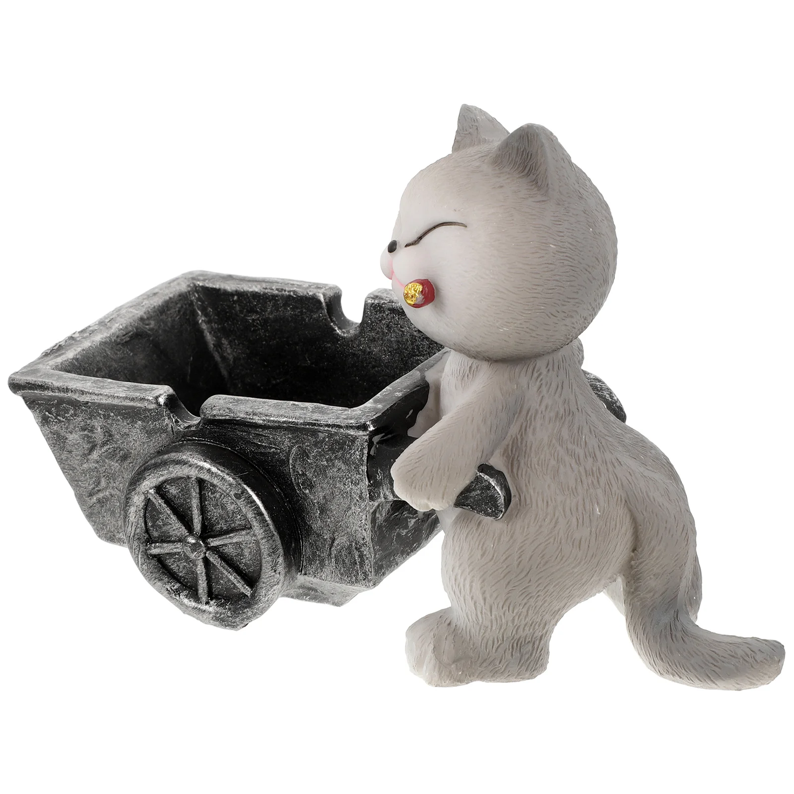 

Adorable Animal Cart Creative Smoker Ashtray Holder Cartoon Ashtray Ash Container Cigar Ash Tray