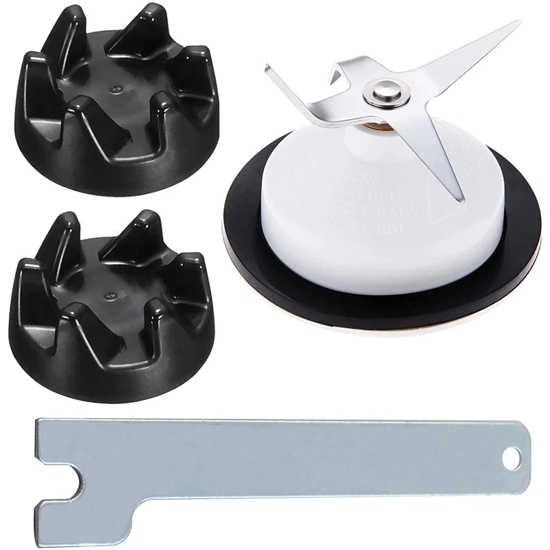 

Blender Replacement Parts Kit for KitchenAid 4 Leaf Blender Blade and Blender Coupler with Spanner