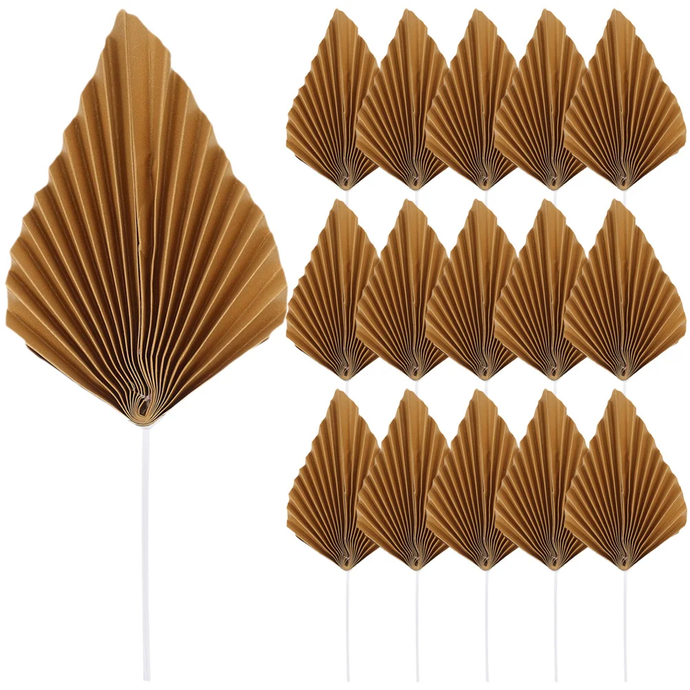 

Cupcake Toppers Palm Leaf Tropical Leaves Monstera Hawaii Wedding Topper Cake Decorations Summer Turtle