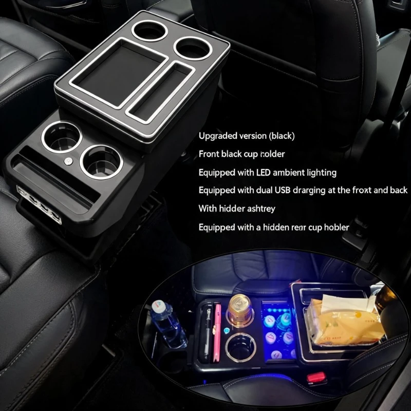 Подлокотник для Toyota Overlord Estima Previa Previa 30 - 50 Series, комплект ящиков для хранения в переднем ряду с перилами. (art.: 3920dd3210ccb) - 3920dd3210ccb