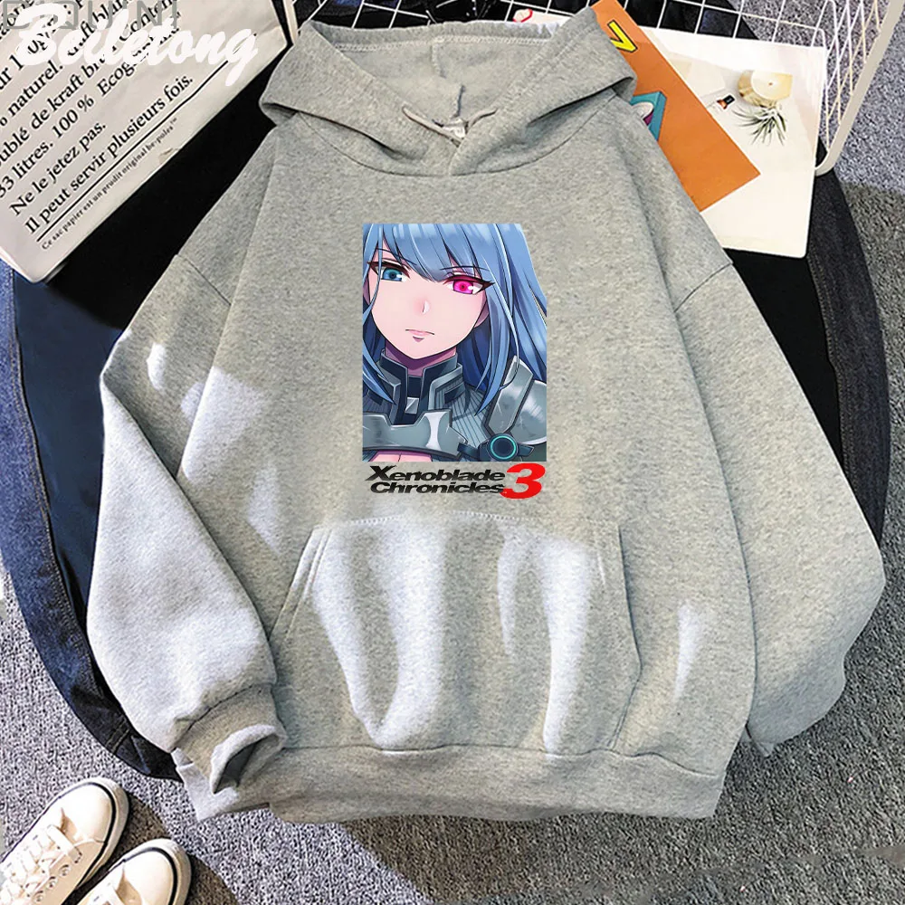 

Xenoblade Chronicles 3 Hoodies Cartoon Hoodie New Game Sweatshirt for Men/Woman Vintage Hot Anime Oversize Pullovers Harajuku