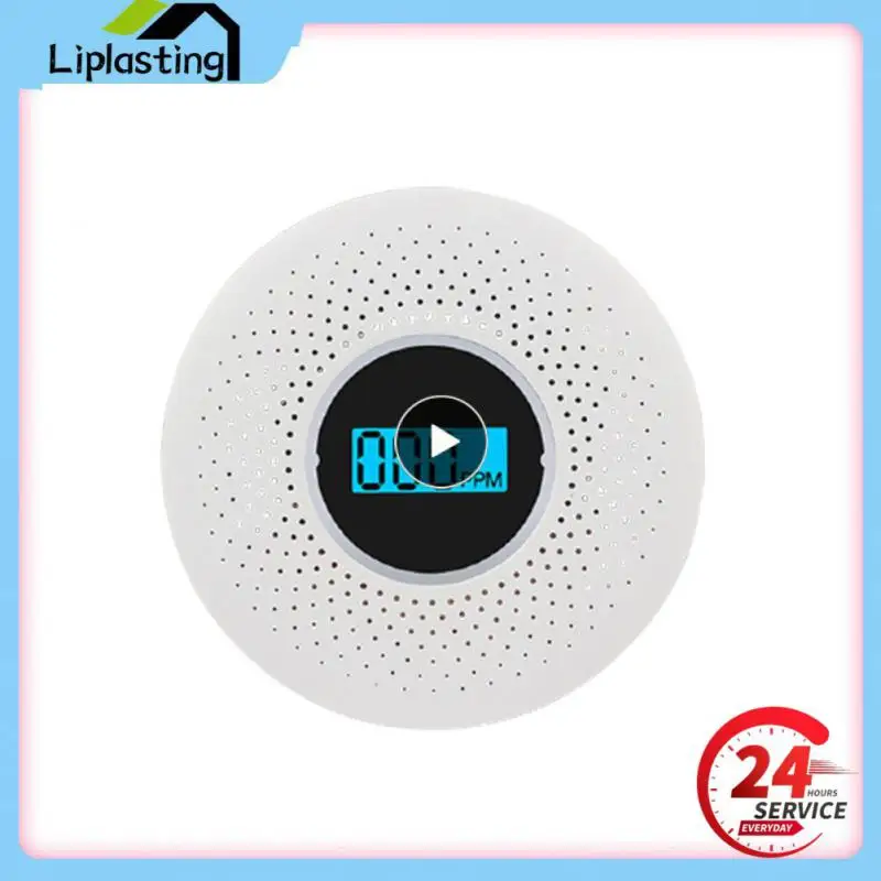 

1~6PCS 2 In 1Carbon Monoxide Smoke Composite Alarm System Household Fire Soot CO Detector Family Intelligence System Smart Home