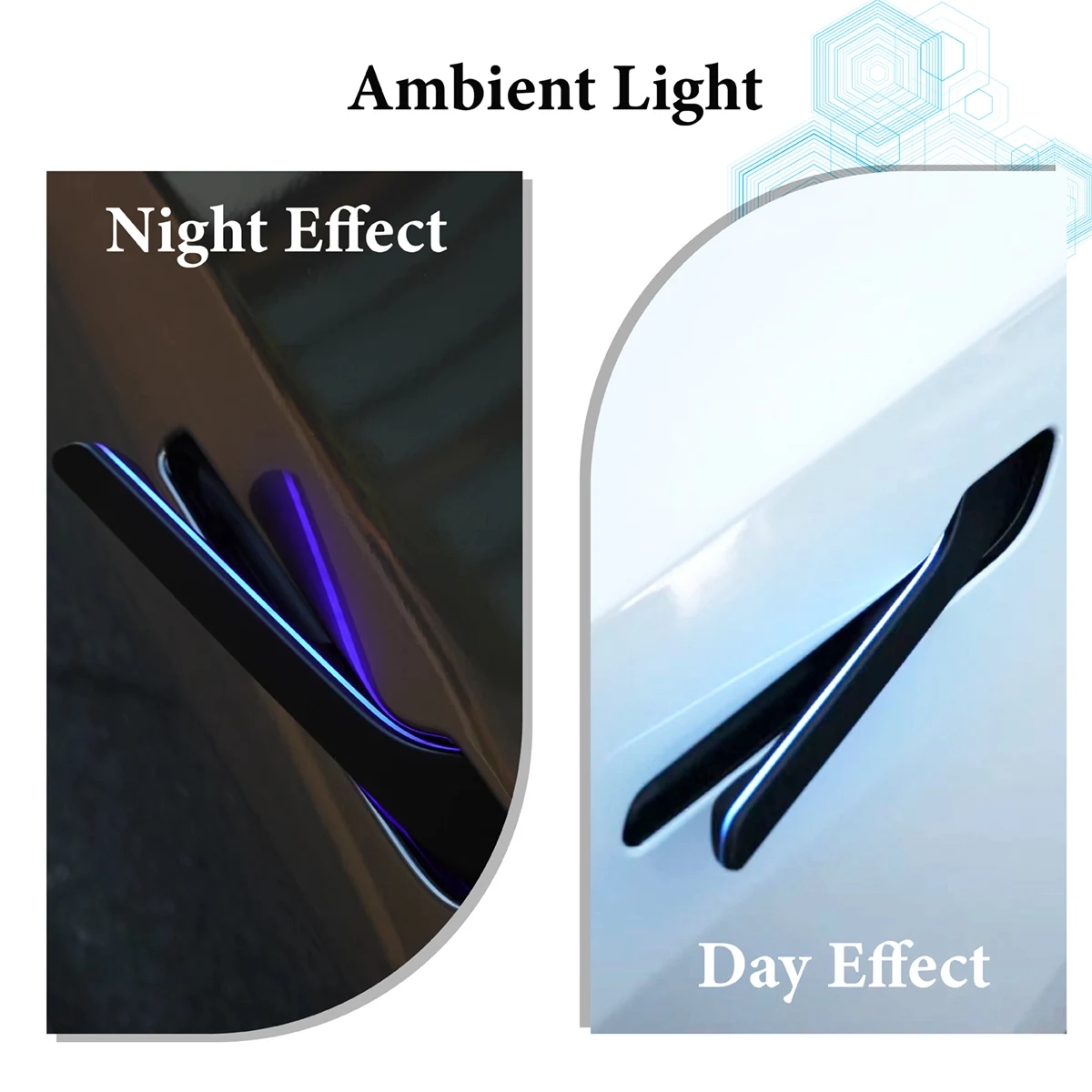 Беспроводная автоматическая дверная ручка цветная светодиодная регулируемая