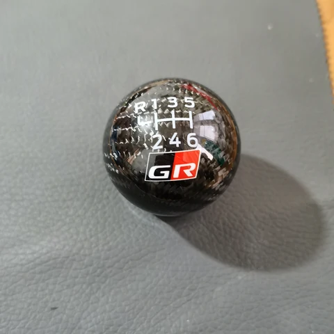 Новый 6-Скоростной гоночный рычаг переключения передач из углеродного волокна для toyota GR Sport Gazoo Racing GT86 GR 86 с логотипом аксессуары для автостайлинга