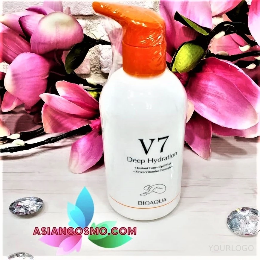 Молочко для тела увлажняющее BioAqua V7 Toning Light бутылка 250мл |