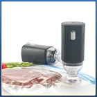 Компрессионный мешок для хранения пищевых продуктов, электрический насос для извлечения воздуха, герметичный пакет для кухни, фруктов и овощей