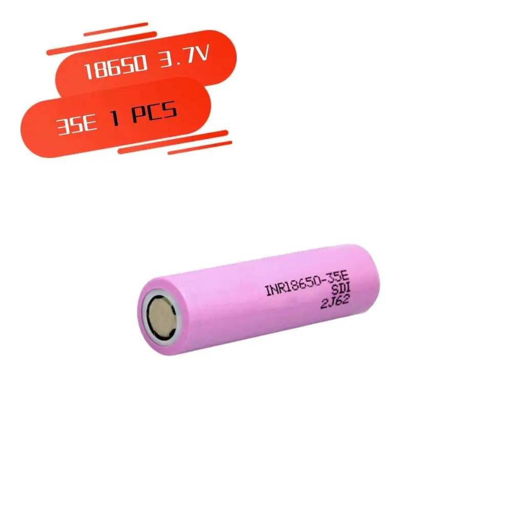 100% Новый оригинальный 18650 3500 мАч 20A разряд INR 18650 35E 1 шт. 3,7 в литий-ионный перезаряжаемый аккумулятор
