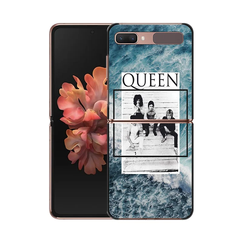 Жесткие чехлы для телефонов Samsung Z Flip 6 5 4 3 Galaxy Flip6 5G Flip5 Flip4 Flip3 Freddie Mercury Queen Band PC