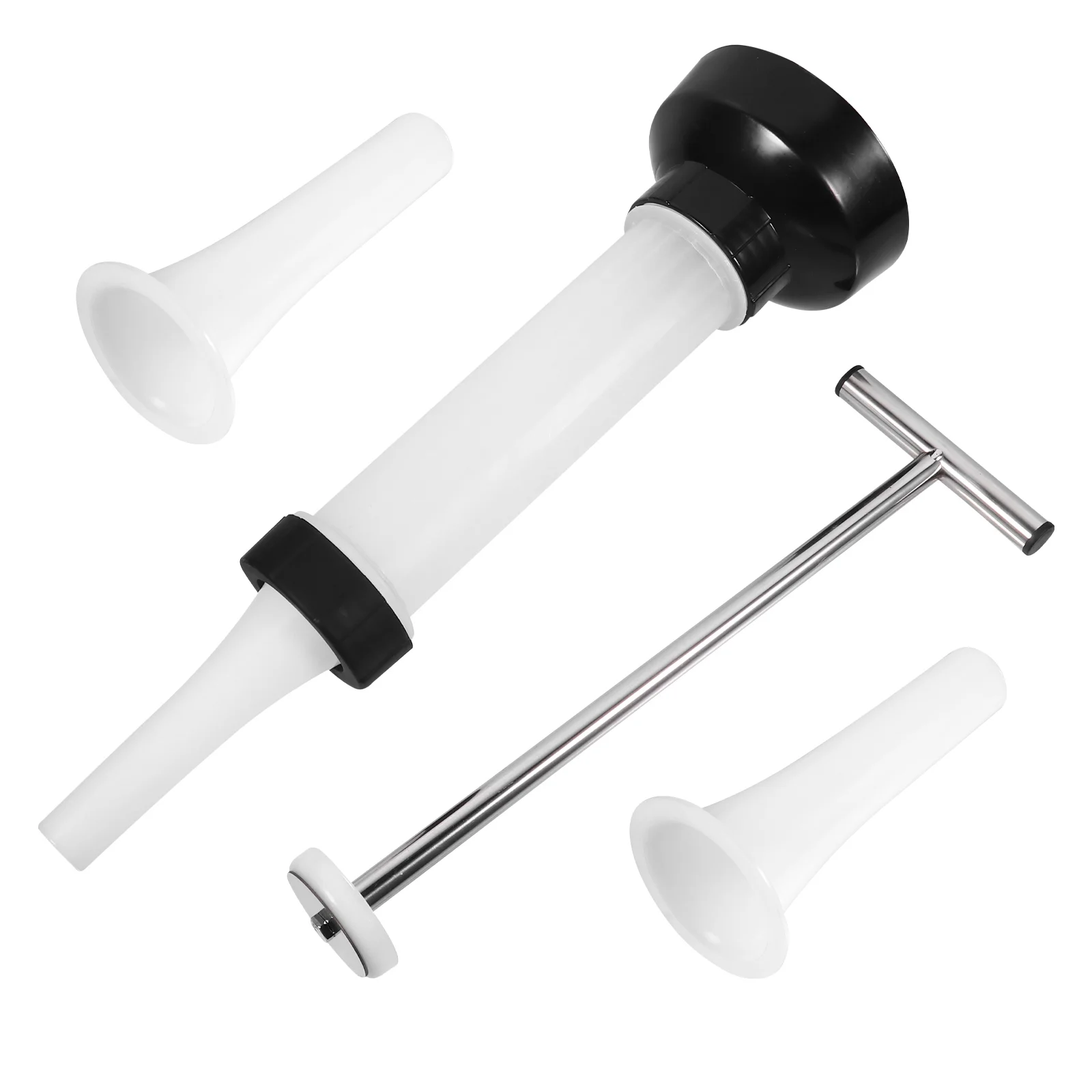 

Sausage Maker Stuffer Manual Tool Filler Press Kits Making Tube Funnel Meat Salami Equipment Stuffing Filling Grinder Machine