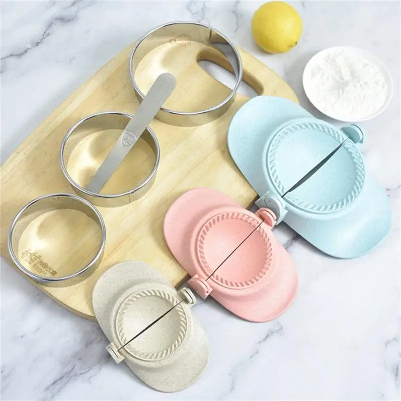 

3PCS Dumpling Mould DIY Kitchen Dough Forming Machine Dumpling Press Baking Accessories Kitchen Tools Pastry Tools